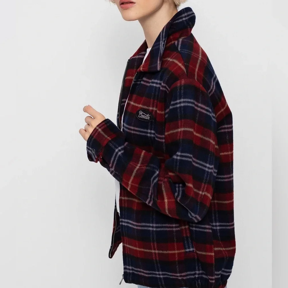 Brixton Utopia Cordovan Bomber Jacket - Picture 7 of 9